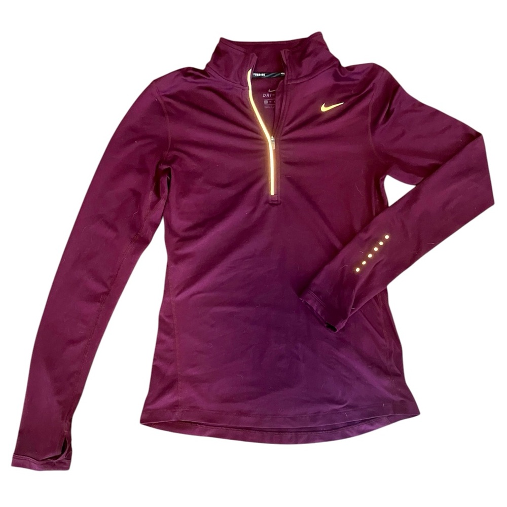 Nike Red Running Long sleeve shirt XS